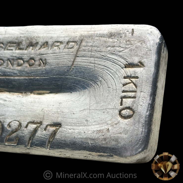 Kilo Engelhard London Rare N Prefix Landscape Variety Vintage Silver B ...