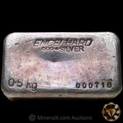 0.5Kg (1/2 Kilo) Engelhard Australia Vintage Silver Bar