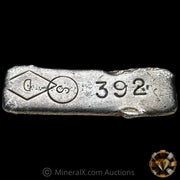 3.92oz Diamond Mines Doré Vintage Silver Bar