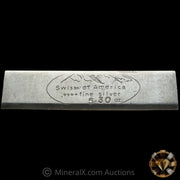 5.30oz Swiss Of America Vintage Silver Bar