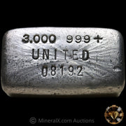 3oz Engelhard United Vintage Silver Bar