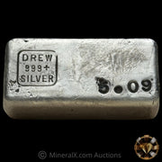 5.09oz Drew Vintage Silver Bar