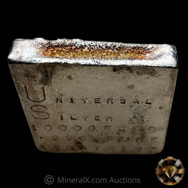 1000g (Kilo) Universal Silver Vintage Silver Bar