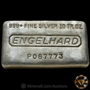 10oz Engelhard Waffleback Vintage Silver Bar