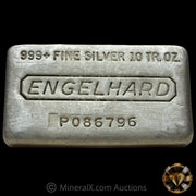 10oz Engelhard Waffleback Vintage Silver Bar