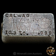 10.3oz CAL - AG Vintage Silver Bar
