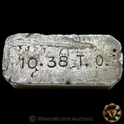 10.38oz B R Mackay & Sons Vintage Silver Bar