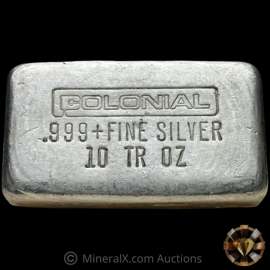 アンティーク銀製品 10oz Colonial Vintage Silver Bar – MineralX