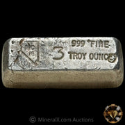 3oz Nevada Coin Mart NCM Vintage Silver Bar