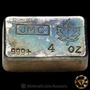 4oz Johnson Matthey JMC Vintage Silver Bar