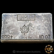 10oz Johnson Matthey JMC Vintage Silver Bar