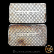 x2 5oz South East Refining Morgan Vintage Silver Bars