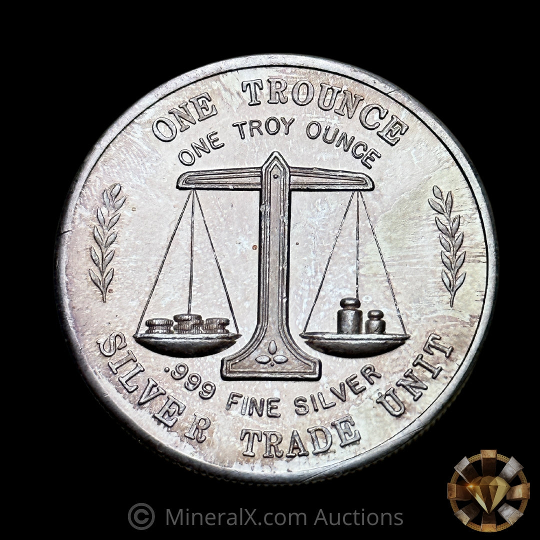 1oz Silver Trade Unit Vintage Silver Coin – MineralX