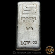 10oz Simmons Refco Vintage Silver Bar