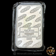 5oz Johnson Matthey JM MTB Bank Liberty Vintage Silver Bar