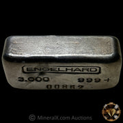 3oz Engelhard 00 Leading Serial Top Hallmark Vintage Silver Bar