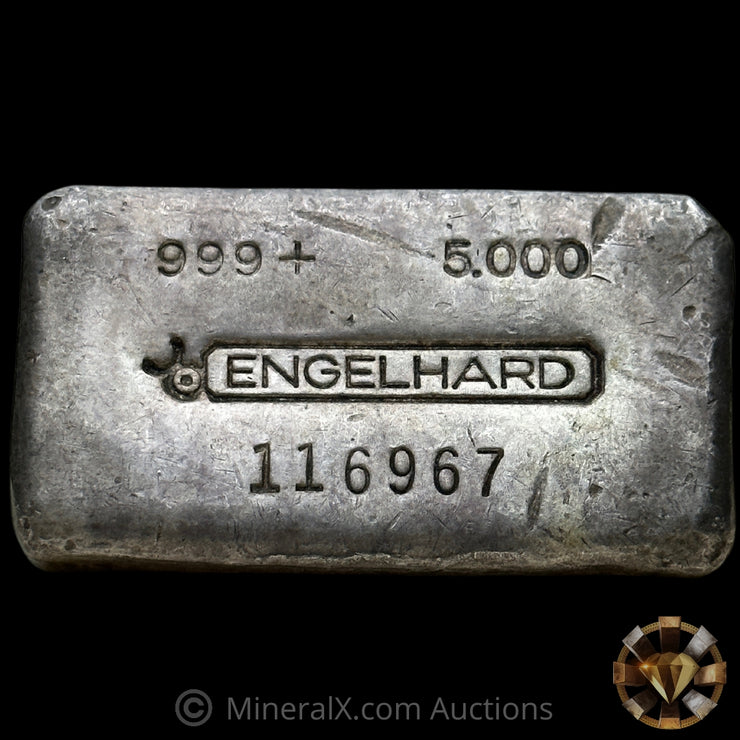 5oz Engelhard Vintage Silver Bar