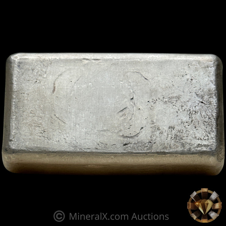 5oz Engelhard Bull Logo Vintage Silver Bar