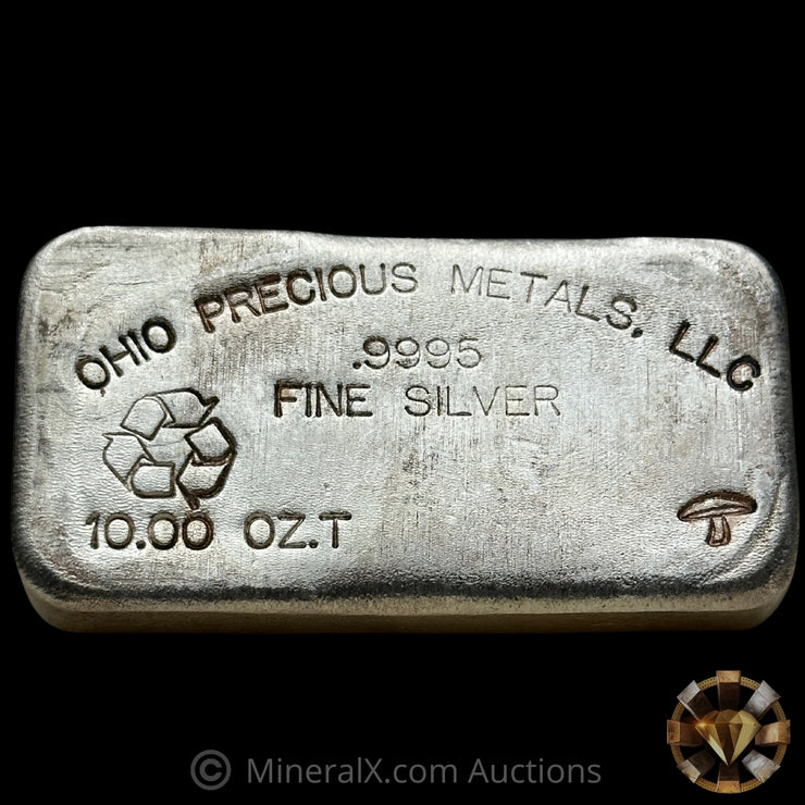 10oz Ohio Precious Metals OPM Silver Bar