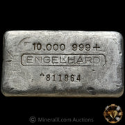 10oz Engelhard 6 Digit with Unique ^8 Leading Prefix Serial Vintage Silver Bar