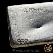 25oz C Rhyne & Associates Vintage Silver Bar