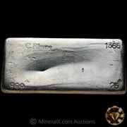 25oz C Rhyne & Associates Vintage Silver Bar