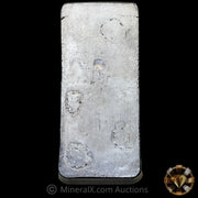 Kilo Johnson Matthey JM "Jubilee" Vintage Silver Bar with Multiple Unique London Hallmarks