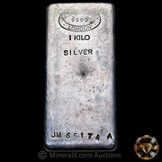 Kilo Johnson Matthey JM London Vintage Silver Bar