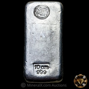 10oz Perth Mint Left Facing Swan Vintage Silver Bar