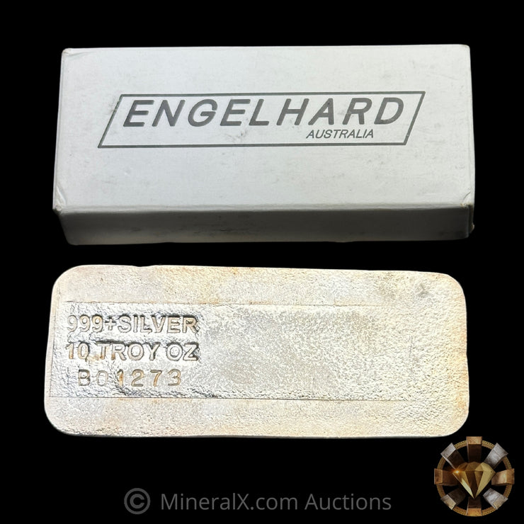 10oz Engelhard Australia Silver Bar with Box