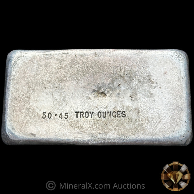 50.45oz Agnon Vintage Silver Bar