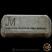 10oz JM Vintage Silver Bar