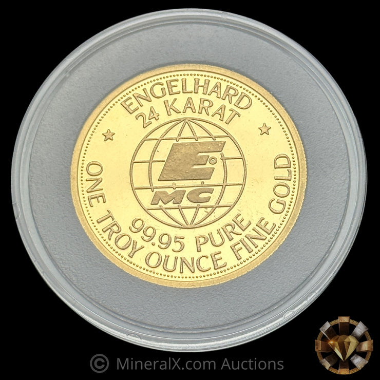 1oz 1976 Engelhard Proof Prospector Pure Gold Coin – MineralX
