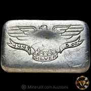 5oz Foster Vintage Silver Bar