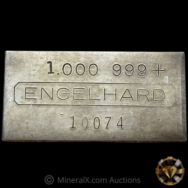 1oz Engelhard Extruded Silver Bar