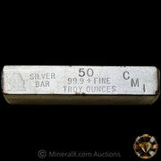 50oz CMI USS Constitution Vintage Silver Bar