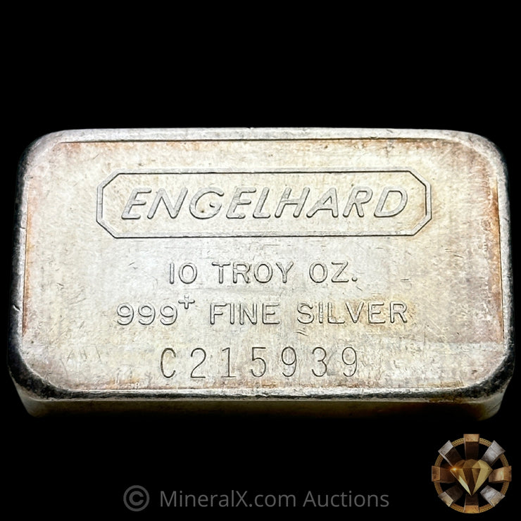 10oz Engelhard Vintage Silver Bar