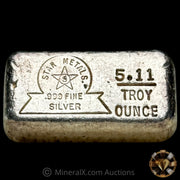 5.11oz Star Metals Vintage Silver Bar
