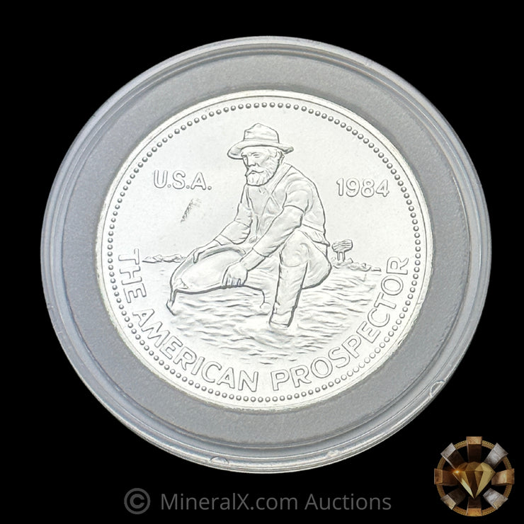 1oz 1984 Engelhard Prospector Vintage Silver Coin