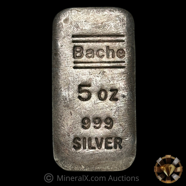 5oz Bache Vintage Silver Bar