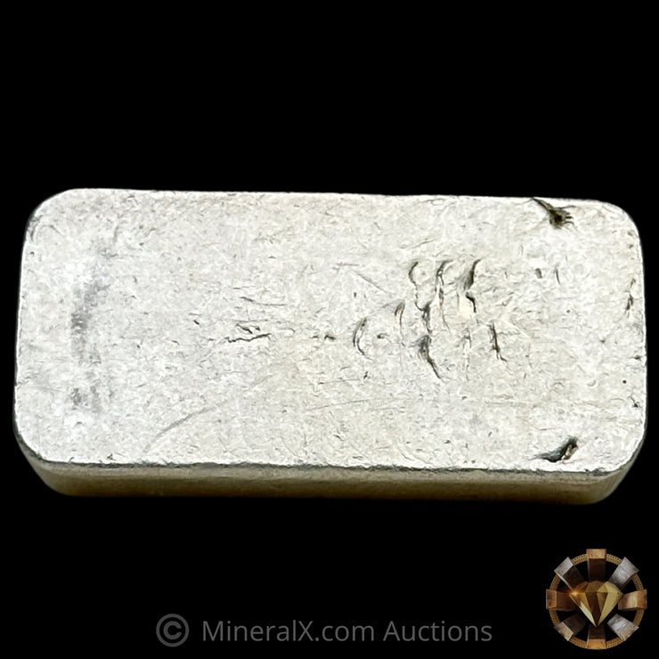 5oz No Hallmark Doyles Mint Mold Vintage Silver Bar
