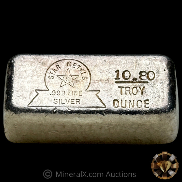 10.80oz Star Metals Vintage Silver Bar