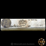 10oz Crown Mint Vintage Silver Bar