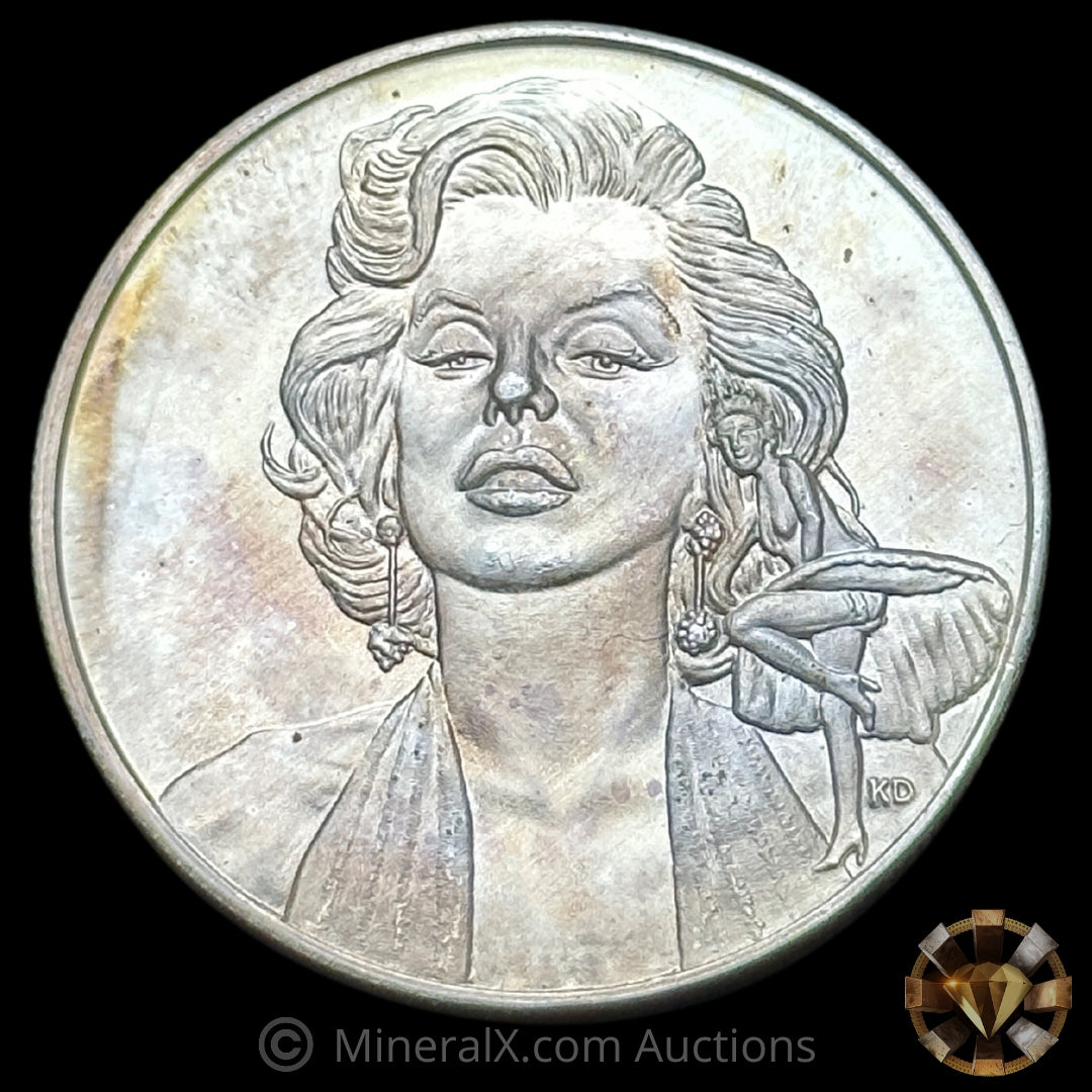 1oz Marilyn Monroe Limited Edition Vintage Silver Coin – MineralX