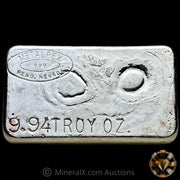 9.94oz Metalrex Reno Nevada Vintage Silver Bar