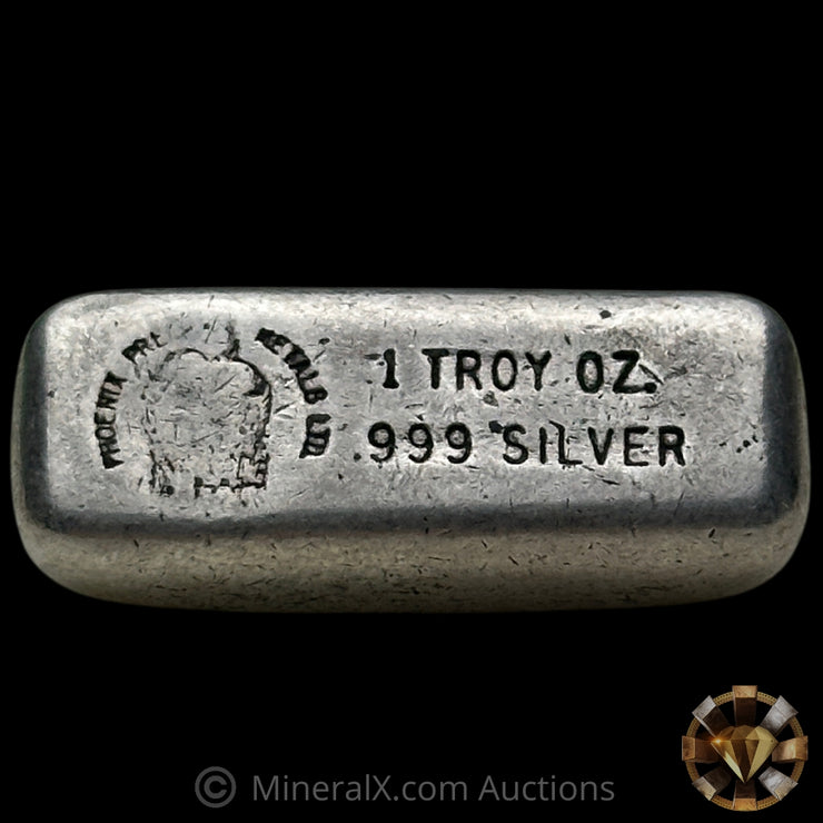 1oz Phoenix Precious Metals Vintage Silver Bar