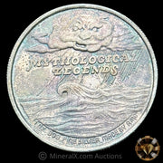 1oz Ninja Warrior Mythological Legends Vintage Silver Coin