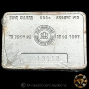 10oz The Royal Canadian Mint RCM Vintage Silver Bar In Original Seal