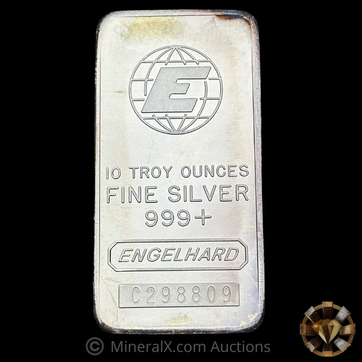 10oz Engelhard Vintage Silver Bar