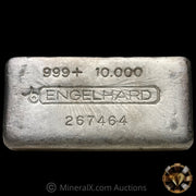 10oz Engelhard Bull Logo Vintage Silver Bar